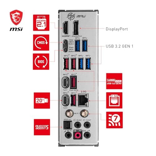 MSI Z790 MPG EDGE TI MAX WIFI DDR5 ATX image