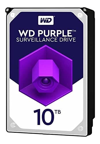 Western Digital Purple 10TB HDD 3.5" 5400RPM SATA 6.0 Gb/s image