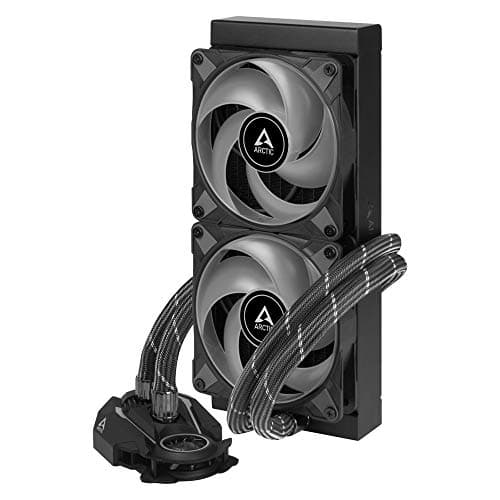 ARCTIC Liquid Freezer II Water 240mm RGB 48.8 CFM Black image