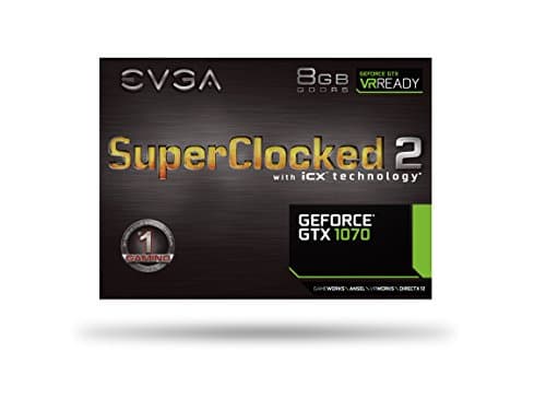 EVGA SC2 Gaming iCX GeForce GTX 1070 8GB GDDR5 White / Black image