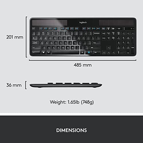 Logitech K750 Wireless Slim Keyboard image