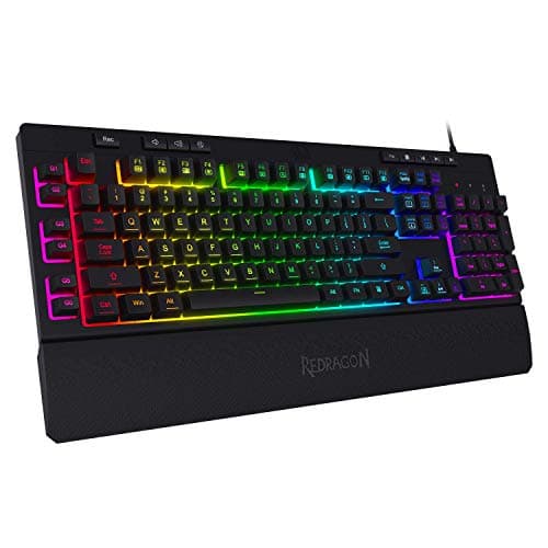 Redragon K512 SHIVA RGB Wired Gaming Keyboard image