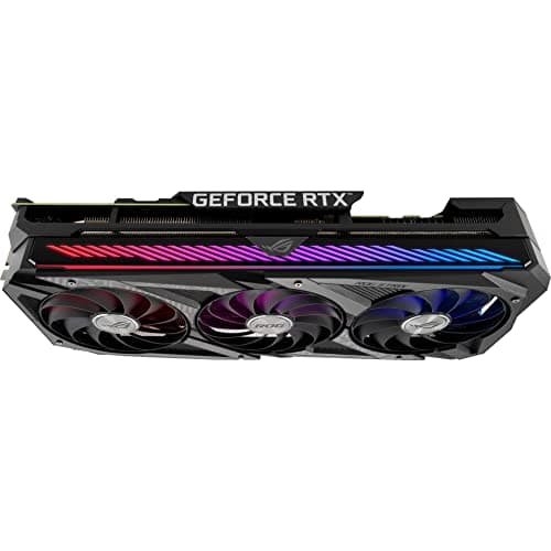 Asus ROG STRIX GAMING OC V2 GeForce RTX 3060 Ti LHR 8GB GDDR6 Black / Silver image