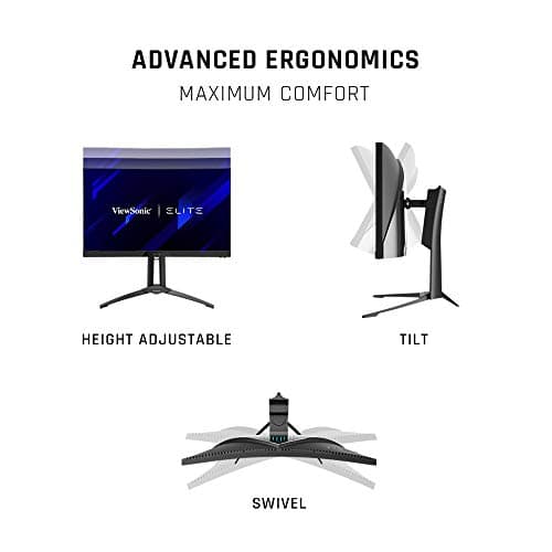 ViewSonic ELITE XG270QC 27" 1440p 165Hz VA Curved Monitor image