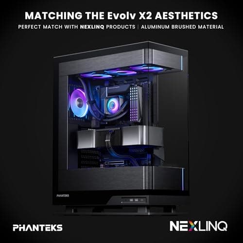 Phanteks Glacier One D30 X2 72.72 CFM Water 360mm Black image