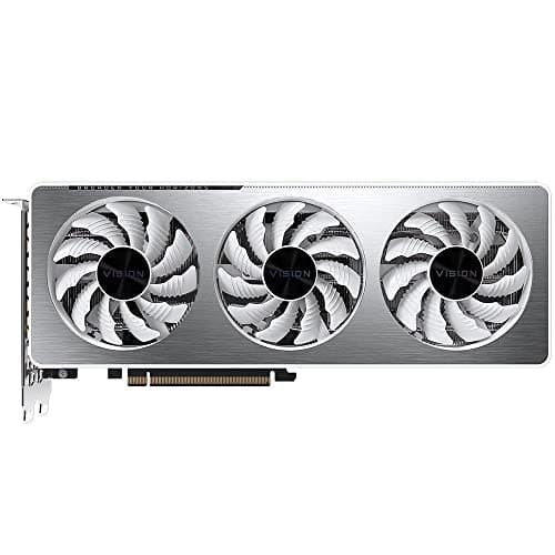 Gigabyte Vision OC GeForce RTX 3060 12GB 12GB GDDR6 Silver / White image