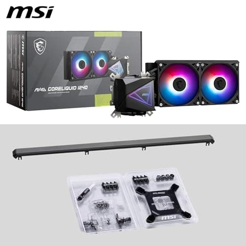MSI MAG CORELIQUID I240 Water 240mm Black image