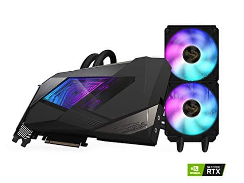 Gigabyte AORUS XTREME WATERFORCE GeForce RTX 3080 10GB GDDR6X Black / Silver image