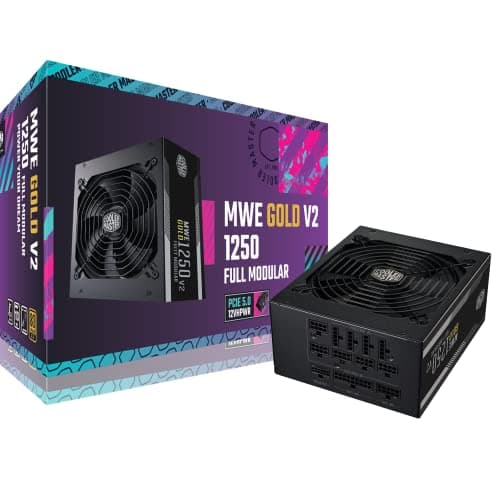 Cooler Master MWE Gold V2 ATX3.0 ATX 1250W Fully Modular 80+ Gold Certified image