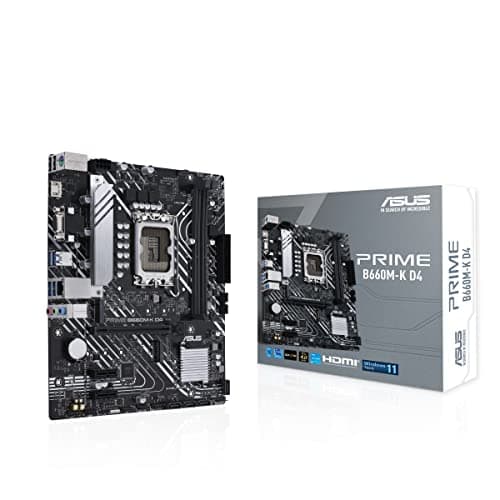 Asus B660 PRIME B660M-K D4 LGA1700 DDR4 Micro ATX image