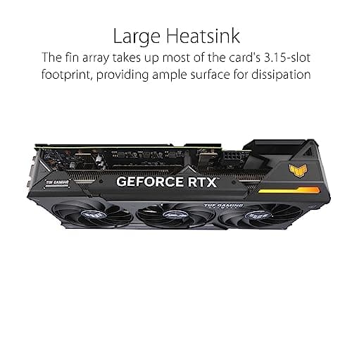 ASUS TUF Gaming NVIDIA GeForce RTX™ 4070 OC Edition Gaming Graphics Card image