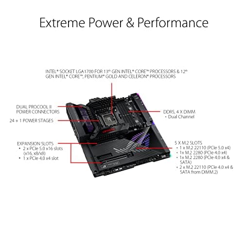 ASUS Z790 ROG MAXIMUS Z790 EXTREME WIFI DDR5 EATX image