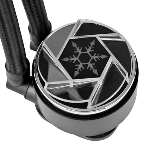 Silverstone NovaPeak Water 240mm ARGB 75.74 CFM Black image