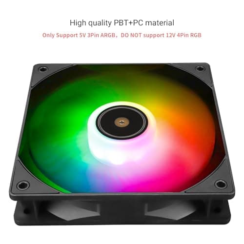 Thermalright TL-E12B-S V3 120mm Black Addressable RGB PWM 72.37 CFM 1-Pack image