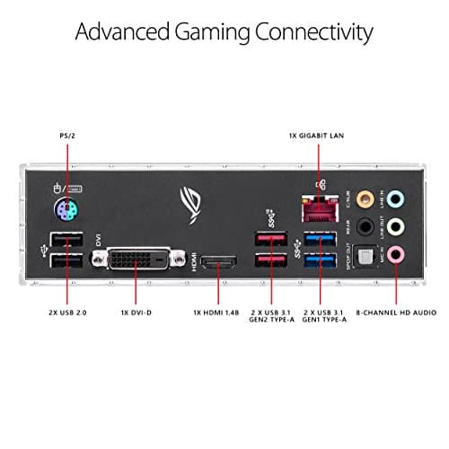 ASUS Republic of Gamers Strix B360-G Gaming LGA1151 Micro-ATX Motherboard image