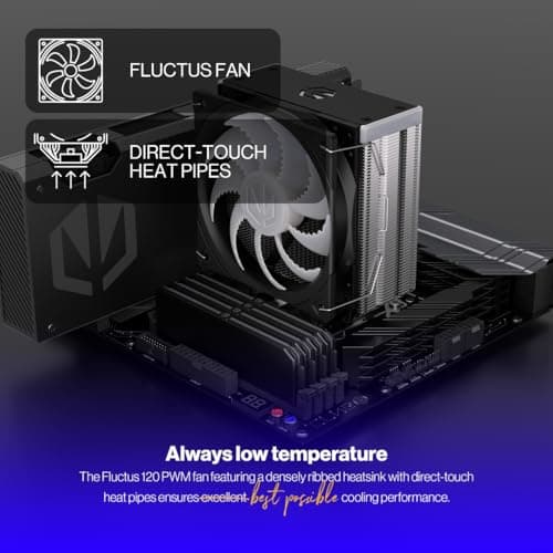 ENDORFY Fera 5 ARGB Air 155mm Black / Silver image