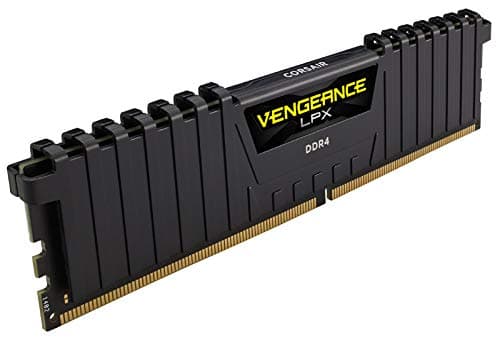 Corsair Vengeance LPX Black / Yellow DDR4-2666 CL16 32GB (4x8GB) image