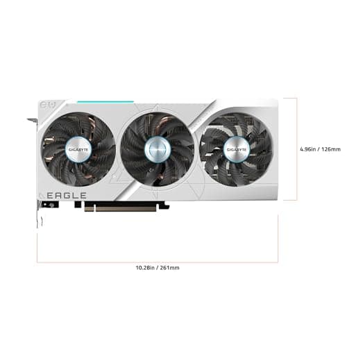 Gigabyte EAGLE OC ICE GeForce RTX 4070 SUPER 12GB GDDR6X White image