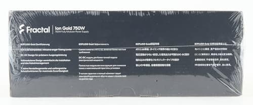 Fractal Design Ion Gold 750W Fully Modular 80+ Gold Certified ATX image