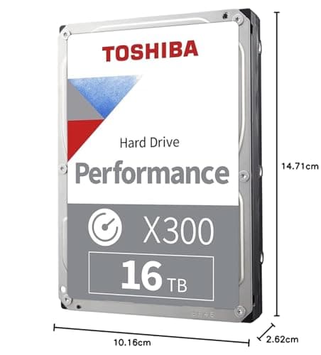 Toshiba X300 16TB HDD 3.5" SATA image