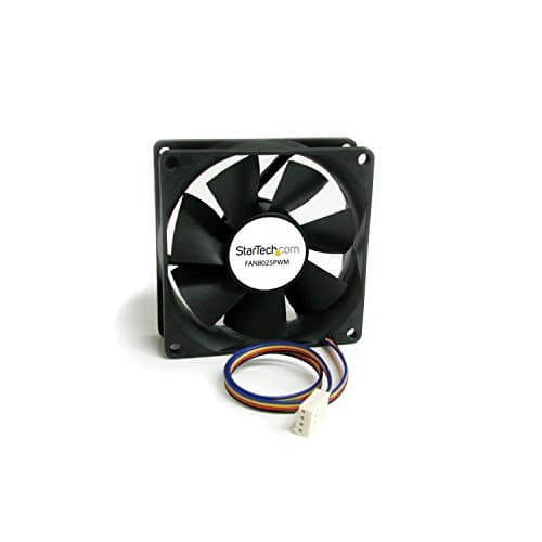 StarTech FAN8025PWM 80mm Black 25.02 CFM 1-Pack main image