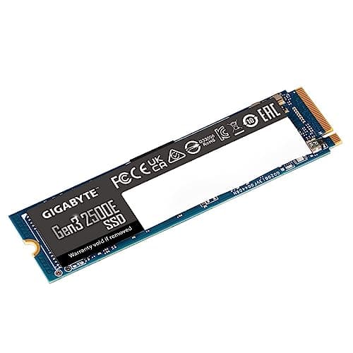 Gigabyte Gen3 2500E 500GB SSD M.2 PCIe 3.0 NVMe image