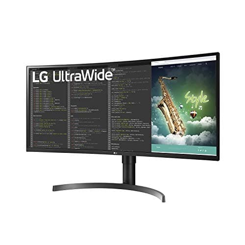 LG 35WN75C-B 35" 3440x1440 100Hz VA Curved Monitor image