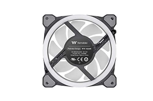 Thermaltake Riing Trio 14 RGB TT Premium Edition 140mm RGB PWM 60.68 CFM Black 3-Pack image