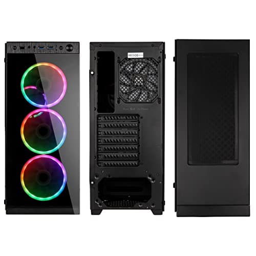 KOLINK Horizon ATX Mid Tower Black Tempered Glass image