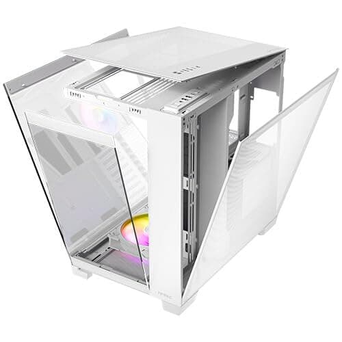 Antec C8 ATX Full Tower White Tempered Glass ARGB image