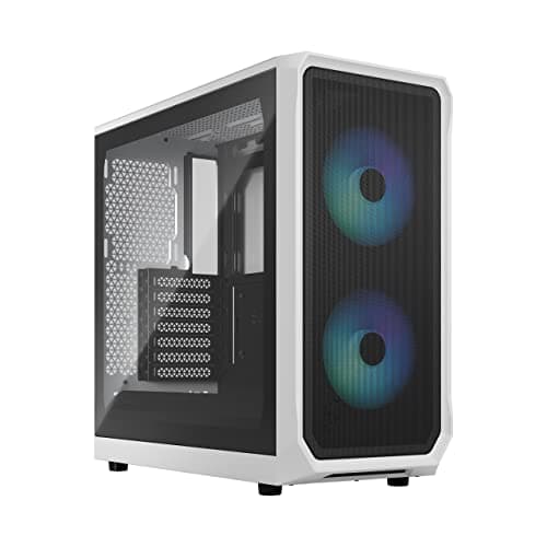 Fractal Design Focus 2 RGB ATX Mid Tower White / Black Tempered Glass image