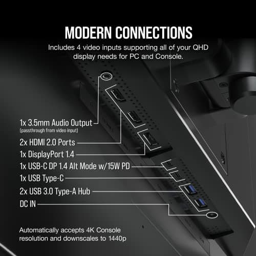 Corsair XENEON 32QHD165 32" 1440p 165Hz IPS Monitor image