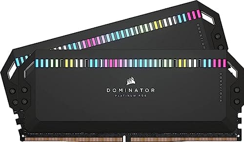 Corsair Dominator Platinum RGB Black DDR5-6000 CL30 32GB (2x16GB) image