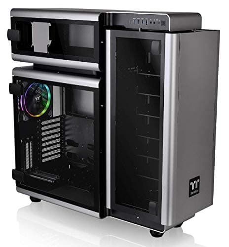 Thermaltake Level 20 ATX Full Tower Black / Silver Tempered Glass Side Panel image