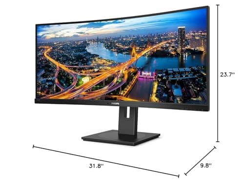 Philips 346B1C 34" 3440x1440 100Hz VA Curved Monitor image