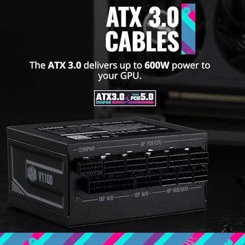 Cooler Master V SFX 1100W Fully Modular 80+ Platinum Certified image