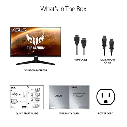 Asus TUF GAMING VG277Q1A 27" 1080p 165Hz VA Monitor image