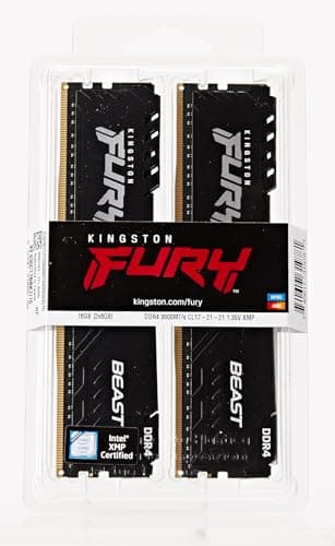 Kingston FURY Beast Black DDR4-3600 CL17 16GB (2x8GB) image