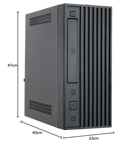 Chieftec BT-02B-U3-250VS Mini-ITX Tower Black w/250W PSU, 230V image