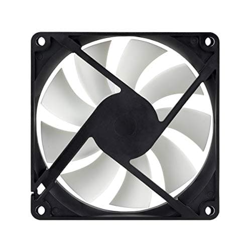 ARCTIC F9 Silent - 92 mm Case Fan, Extra Quiet Motor, Computer, Almost inaudible, Push- or Pull Configuration, Fan Speed: 1000 RPM - Black image