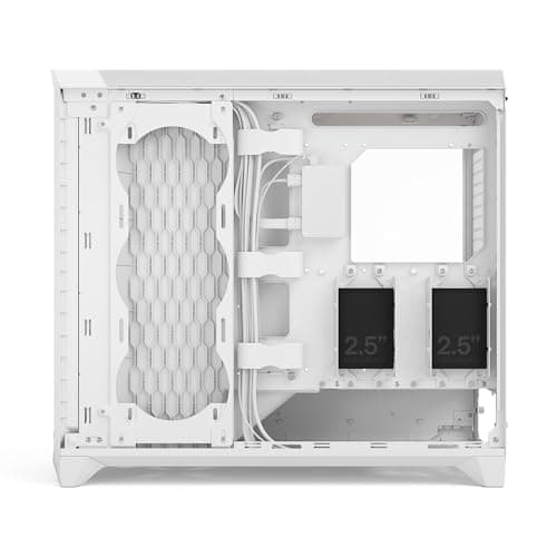 Fractal Design Meshify 3 XL Ambience Pro RGB ATX Full Tower White Tempered Glass image