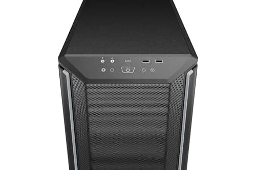 be quiet! Dark Base 701 ATX Mid Tower Black Tempered Glass Side Panel, USB 3.2 Gen 2 Type-C, USB 3.2 Gen 1 Type-A image