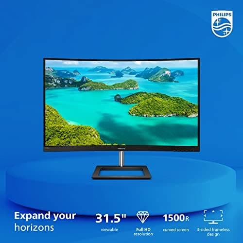 Philips 322E1C 31.5" 1080p 75Hz VA Curved Monitor image