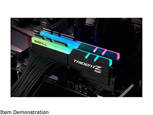 G.Skill Trident Z RGB Black DDR4-2666 CL18 64GB (2x32GB) image