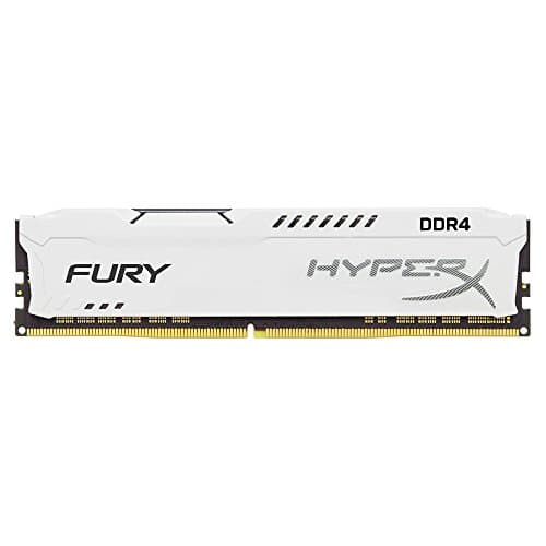 HyperX Fury 16GB (2 x 8GB) DDR4 2666MHz DRAM (Desktop Memory) CL16 1.2V Red DIMM (288-pin) HX426C16FR2K2/16 image