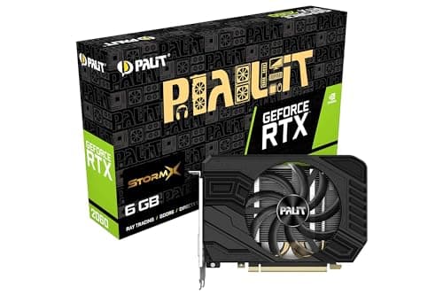 Palit StormX GeForce RTX 2060 6GB GDDR6 Black image