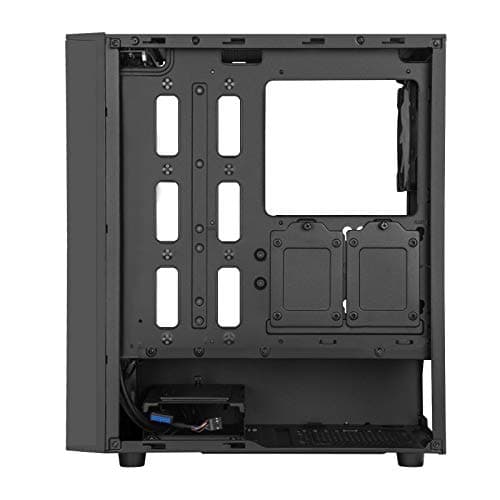 Silverstone FARA R1 PRO ATX Mid Tower Black with Tempered Glass Side Panel and USB 3.2 Gen 1 Type-A USB 2.0 Type-A image