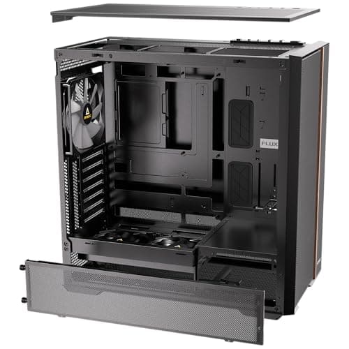 Antec FLUX REAR Mid Tower Case With Tempered Glass image