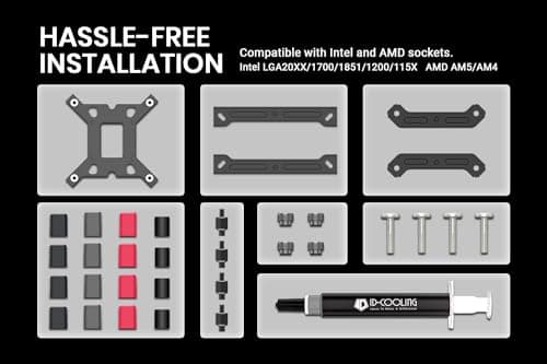 ID-COOLING FROZN A720 Air 163mm Black image