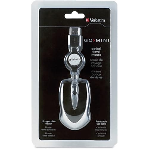 Verbatim 97256 Wired Optical Mouse image